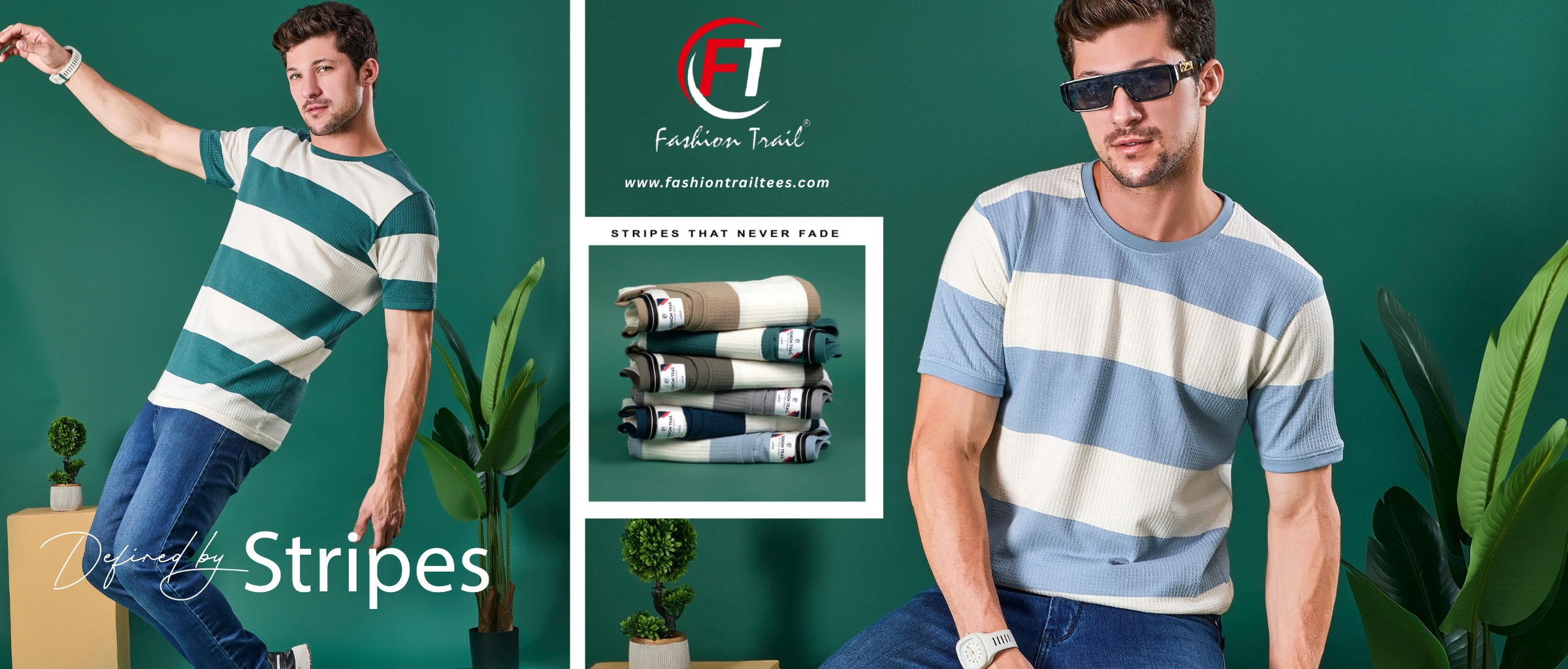 Tshirts manufacturers India Cotton Polo Tees Printed Stripped T-shirts for Men exporter Ludhiana Punjab