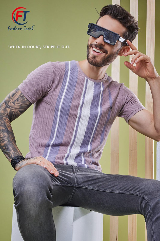 Striper T-Shirts for Men