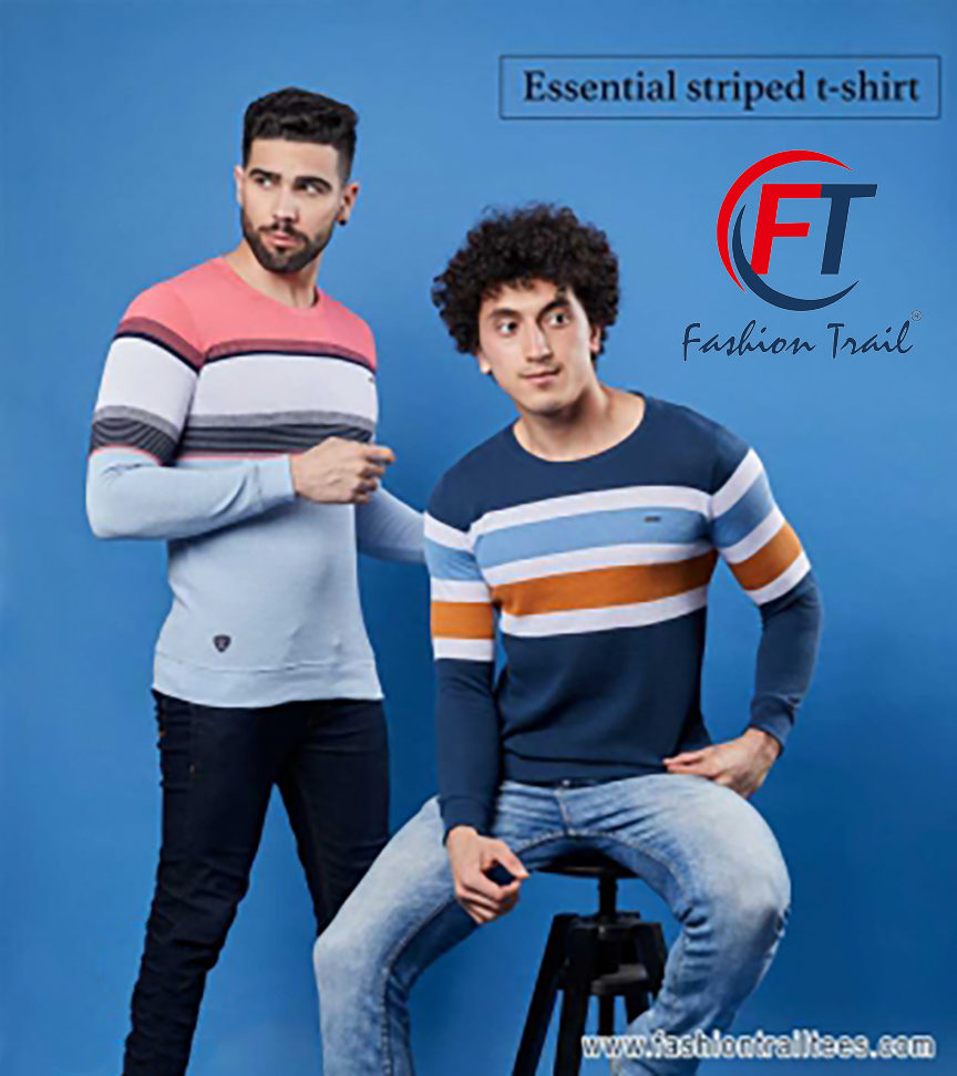 Striper T-Shirt for Men