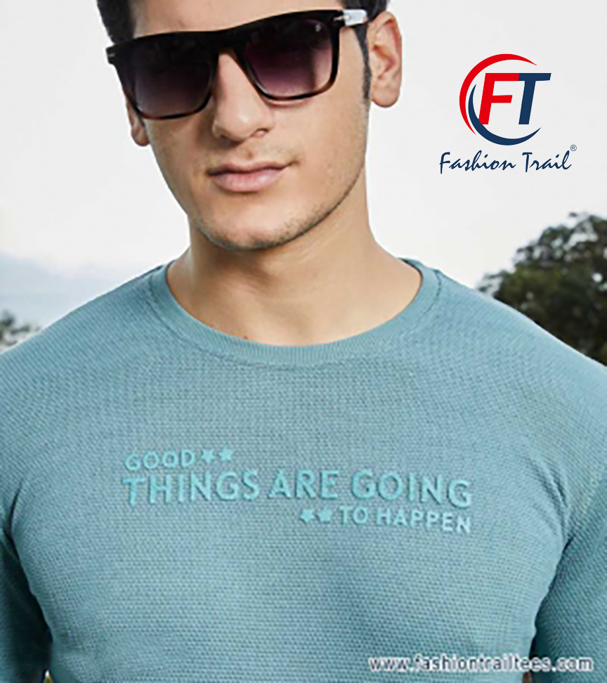 Self Design T-Shirt for Men