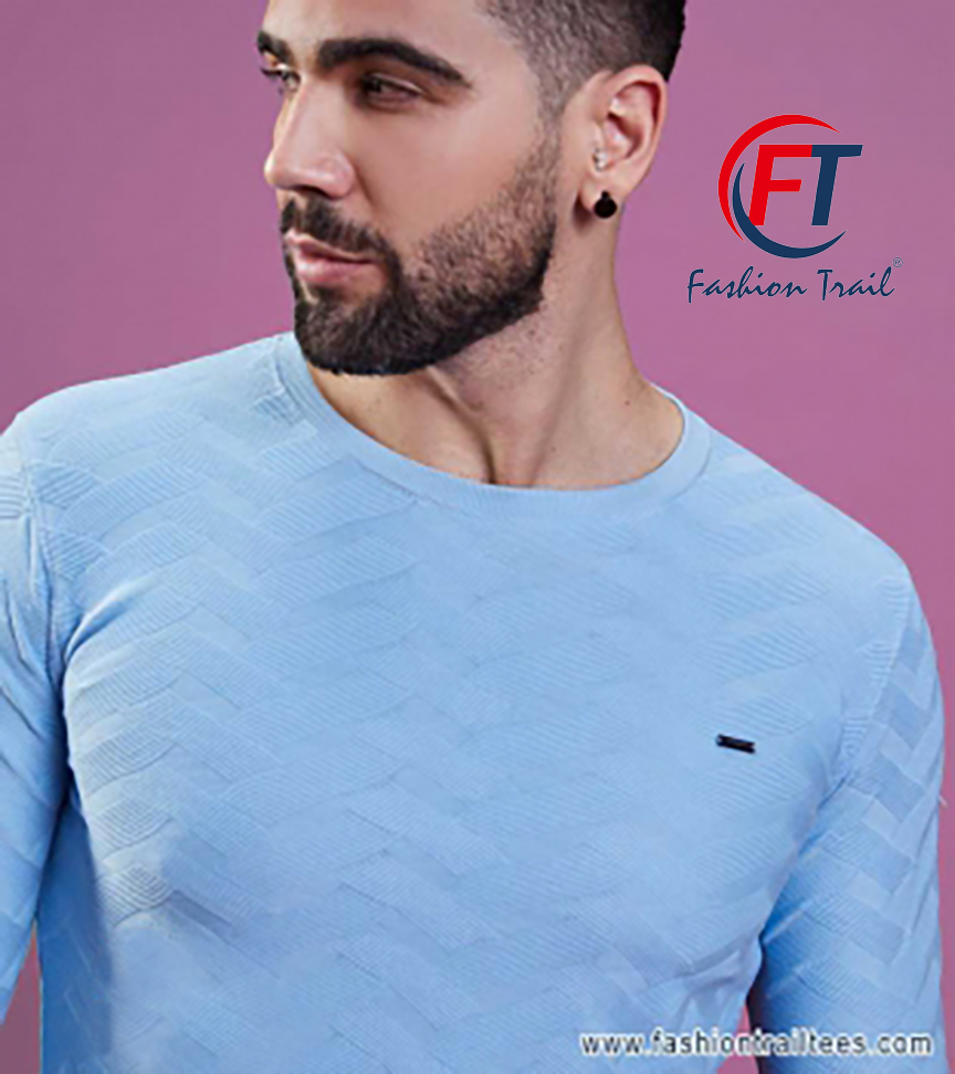 Self Design T-Shirt for Men